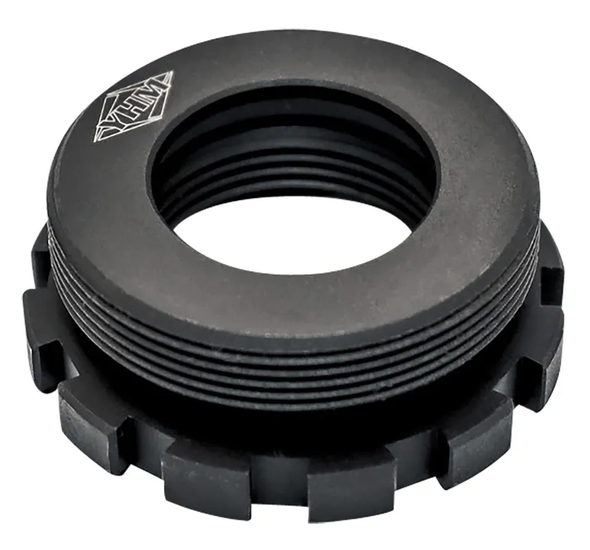 Yankee Hill sRx QD Adapter 9mm, 1-3/8"-24 tpi, Black Stainless Steel