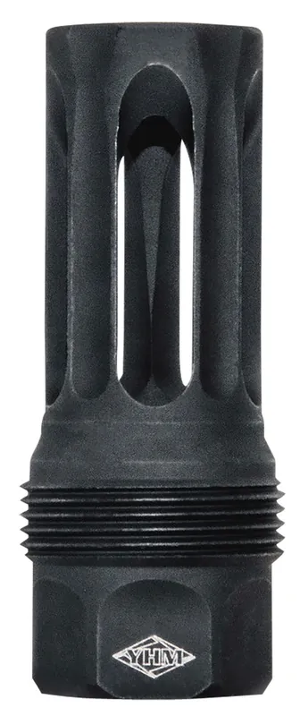 Yankee Hill sRx Q.D. Flash Hider Long Black Phosphate Steel 5/8"-24 tpi 9mm 2.30" OAL & 9.375" Diameter sRx Adapters