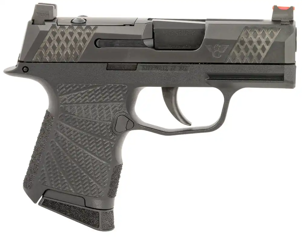 Wilson Combat WCP365 9MM Luger Pistol 3.10" RMSc/Romeo Optics Cut Black SIGWCP3659BSR