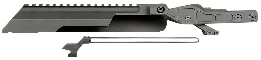 Midwest Industries Alpha Railed Top Cover Black MI AK Alpha Series Handguards
