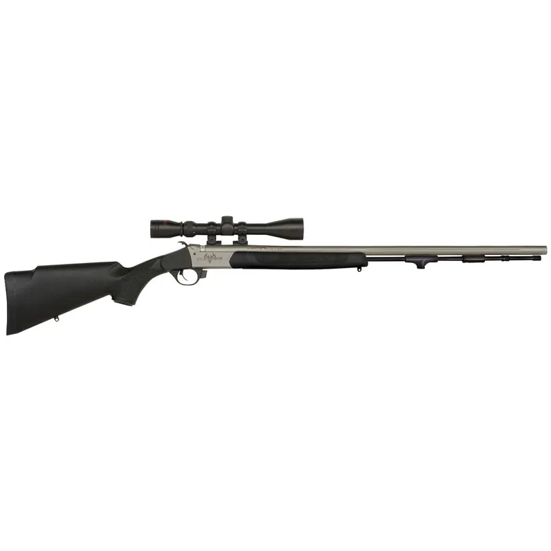 Traditions Pursuit XT 50 Cal 26" Black Powder Rifle w/3-9x40mm Duplex Scope