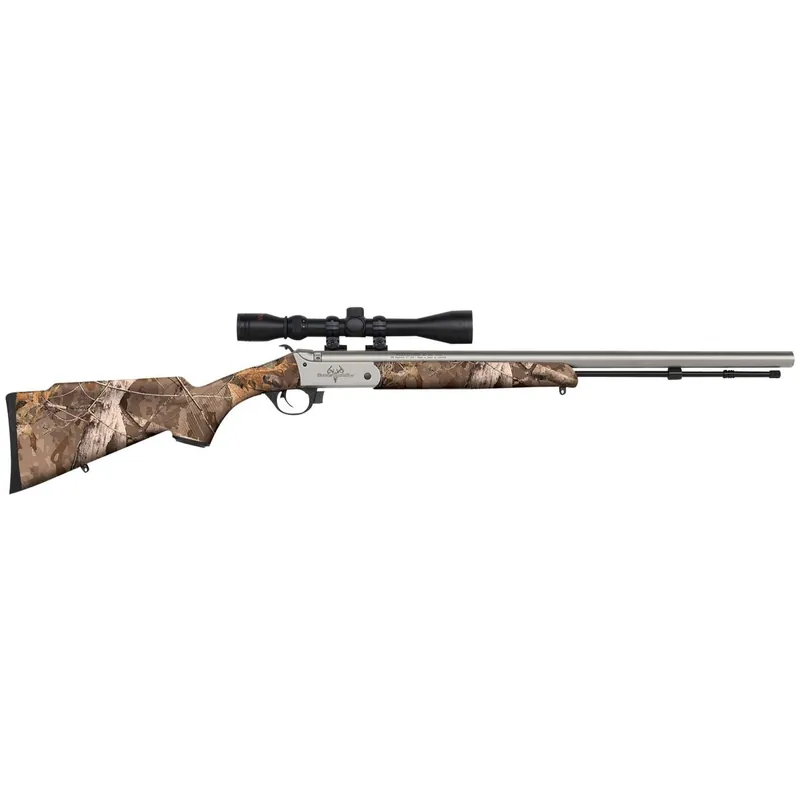 Traditions Buckstalker XT 50 Cal 24" Black Powder Rifle w/3-9x40mm Scope