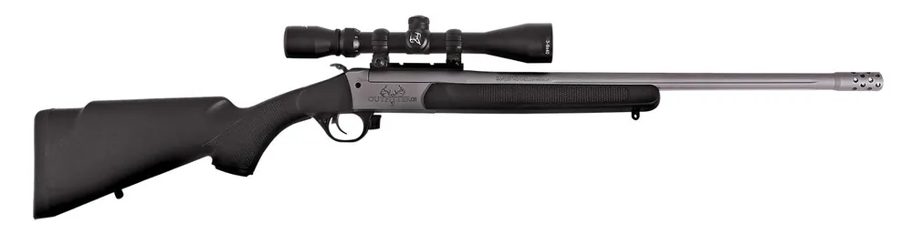 Traditions Outfitter G3 350 Legend Rifle 22" SS/Black w/3-9x40mm BDC Scope CRS-351130LT