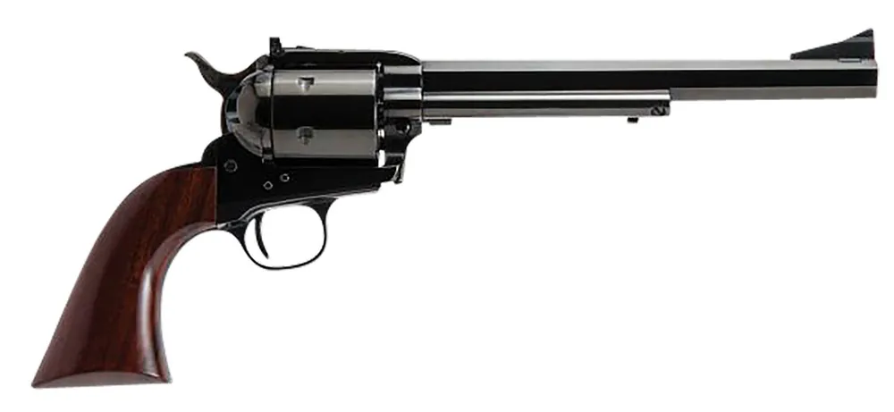 Cimarron Bad Boy 44 Spl/44 Mag 6 Shot, 6" Blued Octagon Steel Barrel, Blued Cylinder