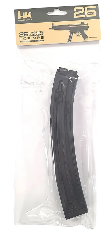 HK MP5 Magazine 22 LR 25rd Black Polymer fits HK MP5