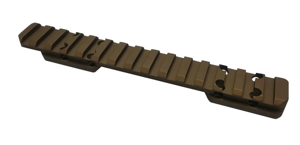 Talley Picatinny Rail Smoked Bronze Cerakote Aluminum Compatible w/ Browning X-Bolt Magnum Action 20 MOA