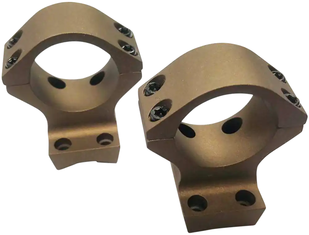 Talley Smoked Bronze Cerakote Aluminum 30mm Tube Compatible w/Browning X-Bolt Low Rings