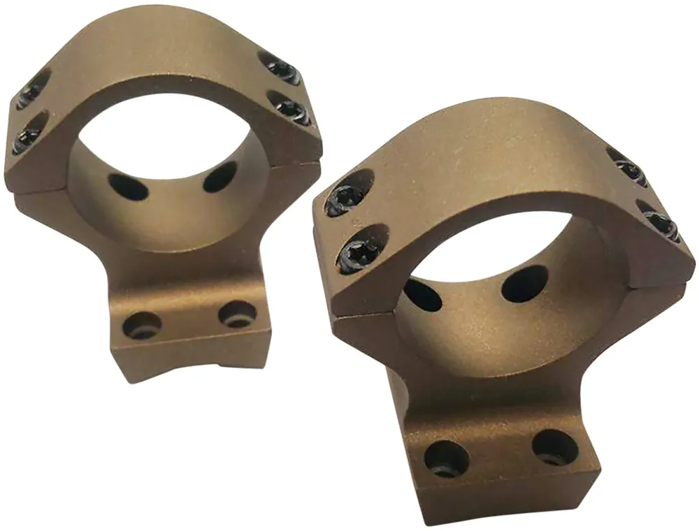 Talley Smoked Bronze Cerakote Aluminum 34mm Tube Compatible w/Browning X-Bolt Medium Rings