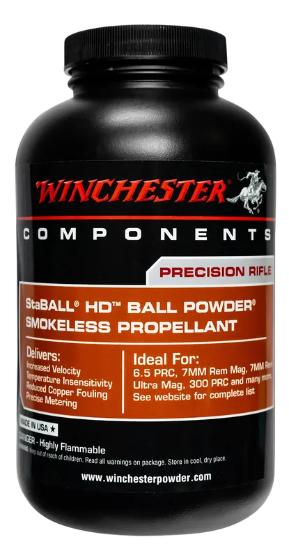 Winchester Powder Staball HD Rifle Powder 1LB