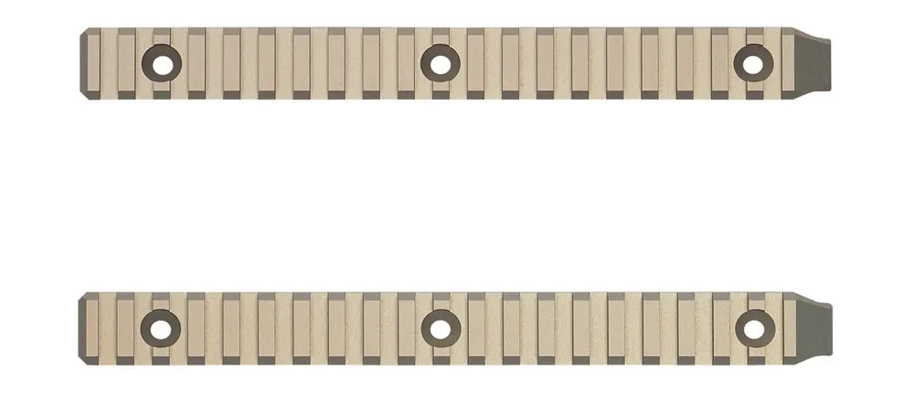 Q LLC The Fix 1913 Picatinny Rail 8.50" 12 Mil Clear Anodized