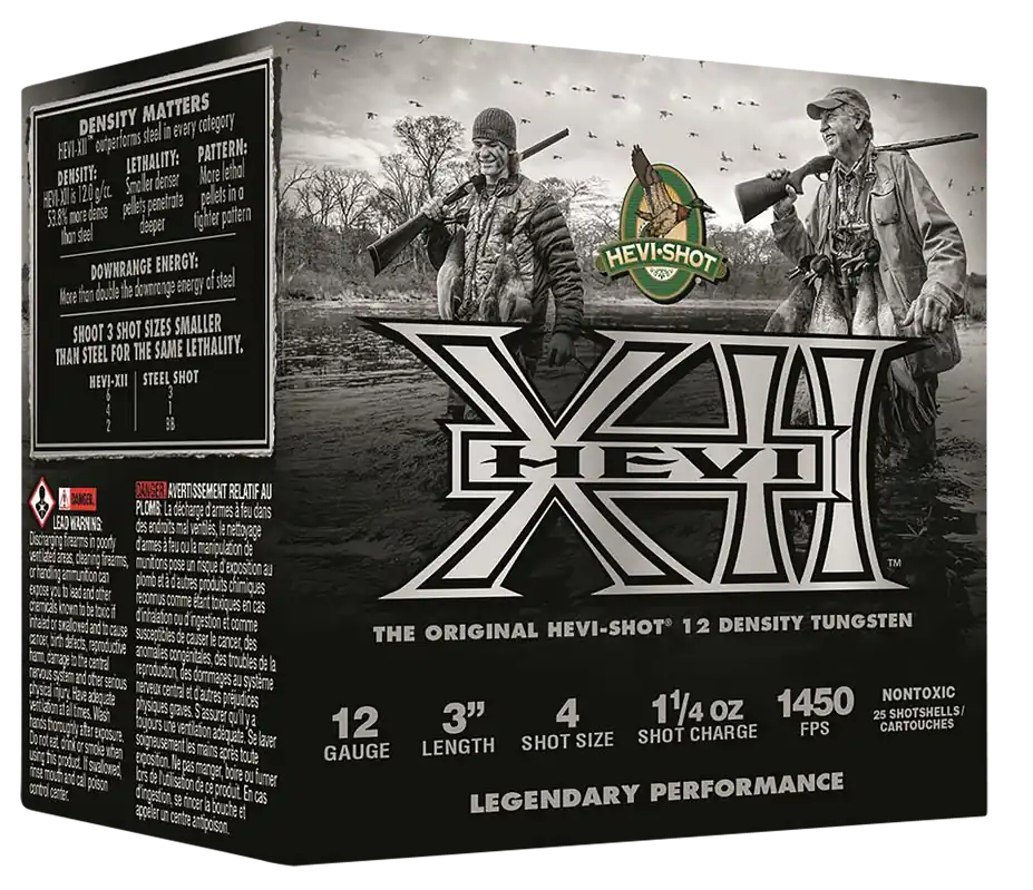 HEVI-Shot HEVI-Metal Xtreme 12 GA 3" 1-1/4 oz. 4 & 1 Shot 25/Box