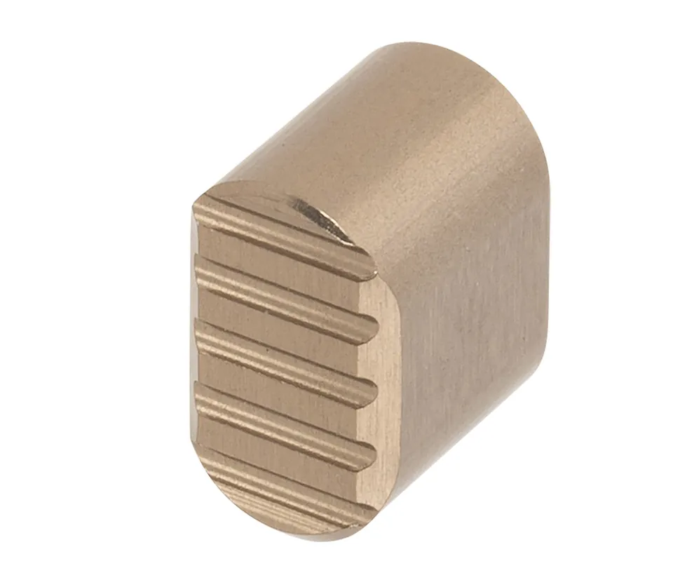 Rise Armament Magazine Release Spartan Bronze Aluminum AR-15