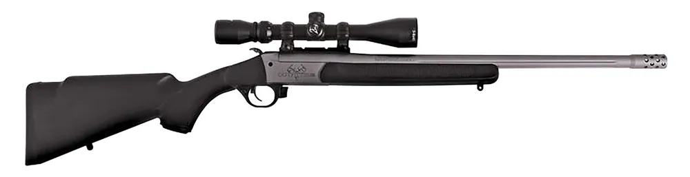 Traditions Outfitter G3 35 Rem Rifle 22" Black w/3-9x40mm Scope CR5-351130R