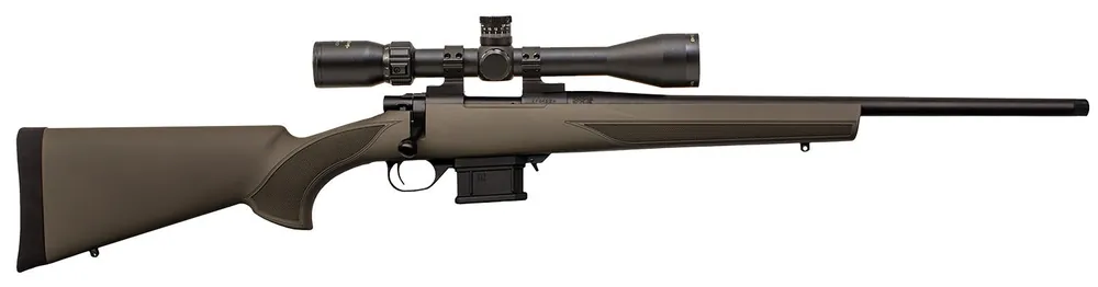 Howa M1500 Mini Action 6mm ARC Rifle 20" OD Green w/Nikko Stirling 4-12x40mm Scope HMA60804GGP