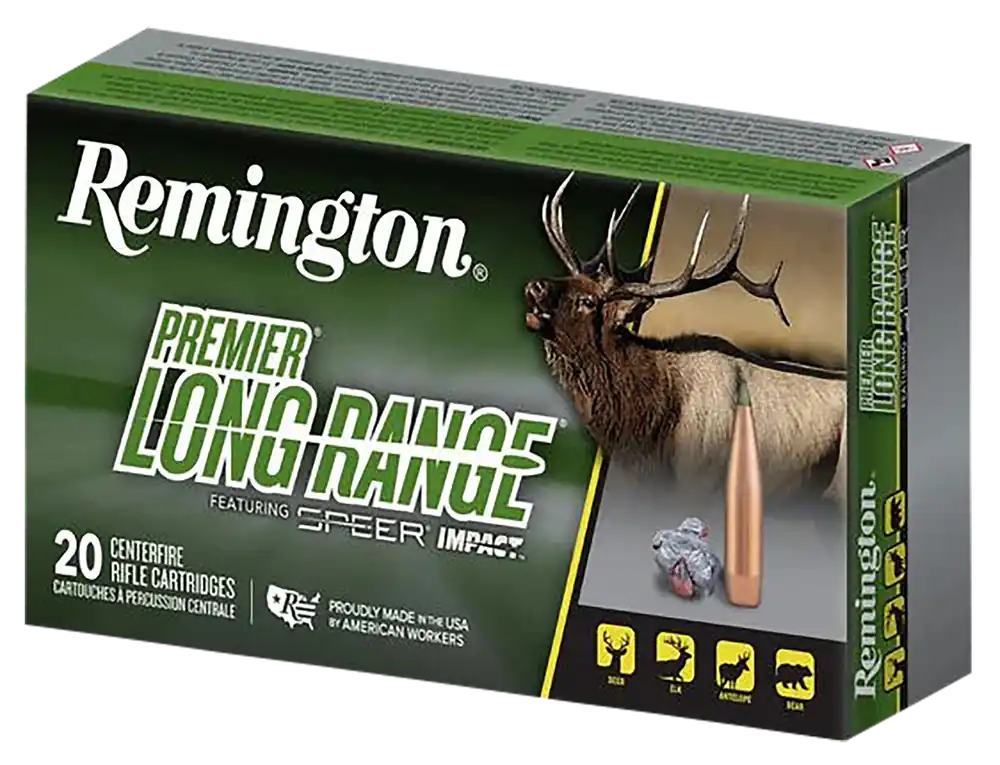 Remington Ammunition Premier Long Range 7mm PRC 175 gr Speer Impact 20 Per Box/ 10 Cs