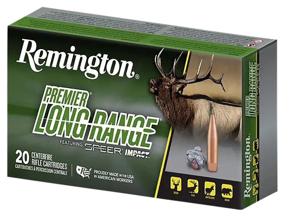Remington Ammunition Premier Long Range 300 PRC 215 gr Speer Impact 20 Per Box/ 10 Cs