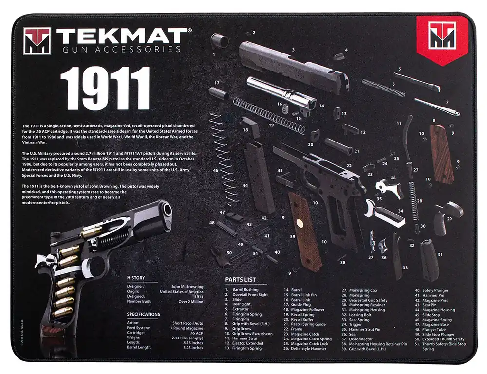 TekMat 1911 3D Ultra 20 Cleaning Mat 15 x 20""
