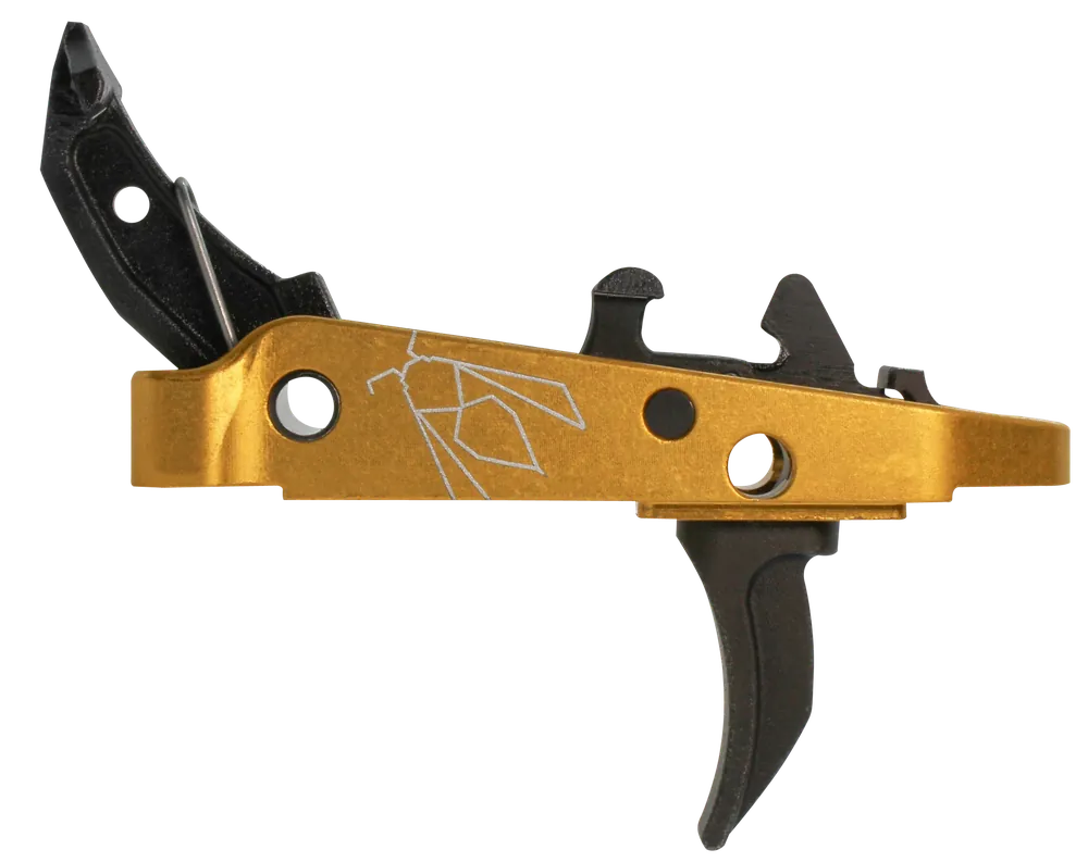 CMC Triggers Drop-In Yella Jacket Combat Trigger Group 2.0 Single-Stage Curve Black Yellow AK-47