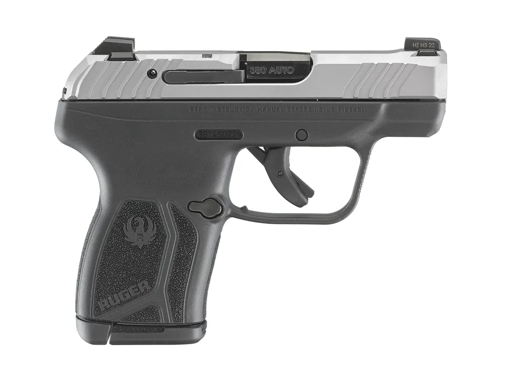 Ruger LCP Max Compact .380ACP 2.8" 10+1 Black Nylon Frame Matte Stainless Slide Internal Hammer 13744