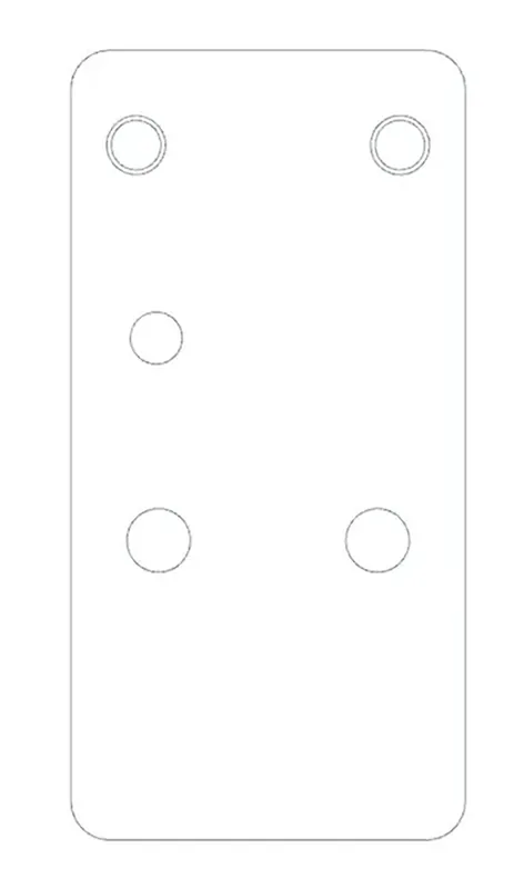 Beretta USA RDO Plate Black Compatible w/Holosun K Series Fits Beretta APX A1 Carry