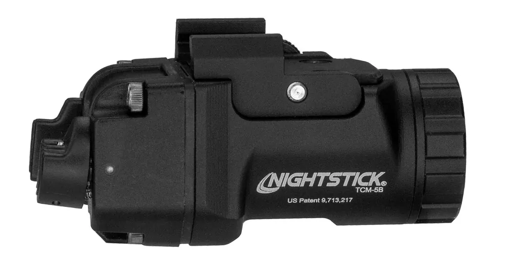 Nightstick TCM5B Sub-compact Weapon-mounted Light for Narrow-rail Handguns 650 Lumens LED Bulb Aluminum Black TCM5B