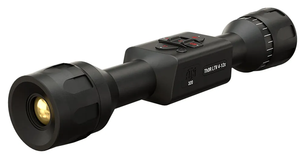 ATN Thor LTV Thermal Rifle Scope Black 4-12x25mm