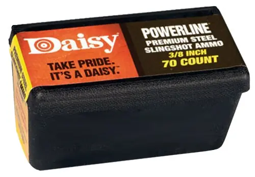 Daisy Powerline Premium Slingshot Ammo 3/8" Steel 70/Box