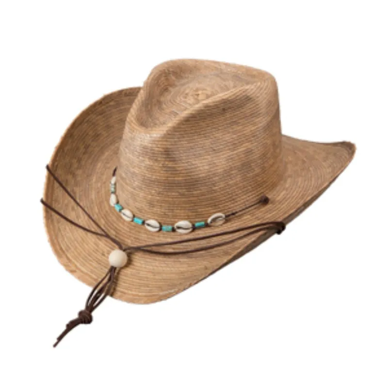 Broner Women‘s Carolina Palm Leaf Western Hat