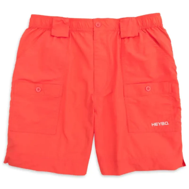 Heyboo Men’s Bay 7” Shorts - Coral