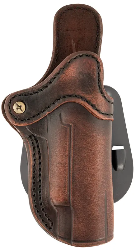 1791 Gunleather Paddle Holster Optic Ready OWB Size 01 Vintage Leather Fits 4-5" 1911 RH