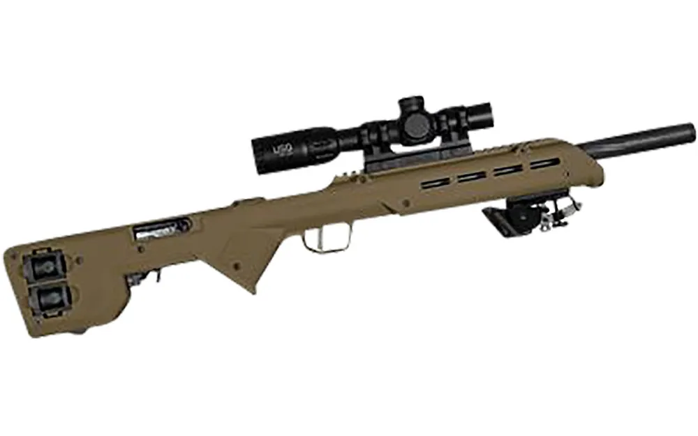 Desert Tech TREK-22 Rifle Chassis Flat Dark Earth Fits Ruger 10/22 26.75" OAL