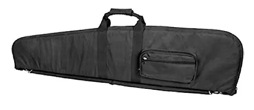 NcStar VISM Rifle Case Black PVC Nylon with Foam Padding & Double Zippers 52 L x 9" H Interior Dimensions"