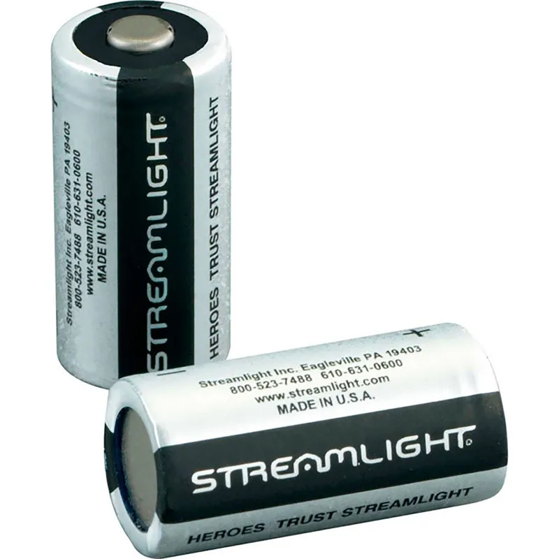 Streamlight CR123A 3V Li-Ion 2 Batteries Per Pack