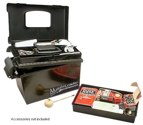 MTM Case-Gard ML140 Muzzleloader Dry Box Plastic 15" Black