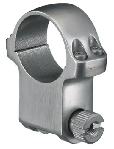 Ruger 6K Scope Ring Silver 1" Extra High