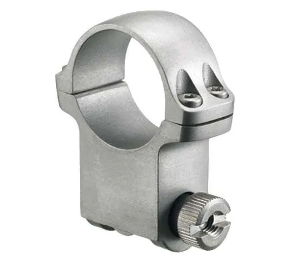 Ruger 6KHM Scope Ring Silver 1" Extra High