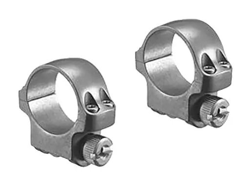 Ruger 3KTG Scope Ring Silver 1" Low