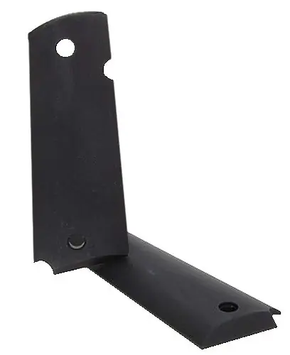 Hogue Grip Panels Matte Black Aluminum 1911 Government