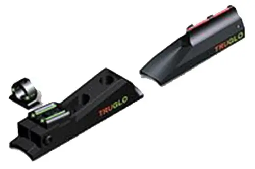 Truglo Muzzle Brite Sight Set In-Line Muzzleloaders Adjustable Red Green Black Ghost Ring