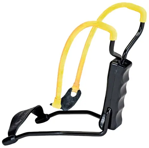 Daisy B52 Youth Slingshot Yellow/Black Molded Sure-Grip w/Wrist Support Handle