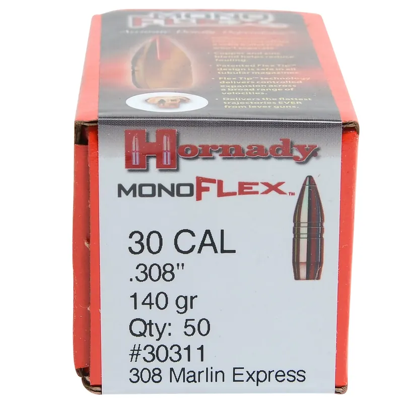 Hornady MonoFlex 30 Cal 140 gr MonoFlex 50 Rounds 30310