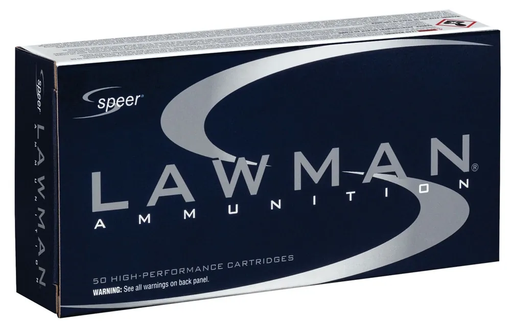 Speer Lawman 45 GAP 200 Gr. Total Metal Jacket Flat Nose (TMJFN) 50/Box
