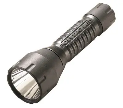Streamlight PolyTac HP Black Polymer White LED 35/260/600 Lumens 214 Meters Range