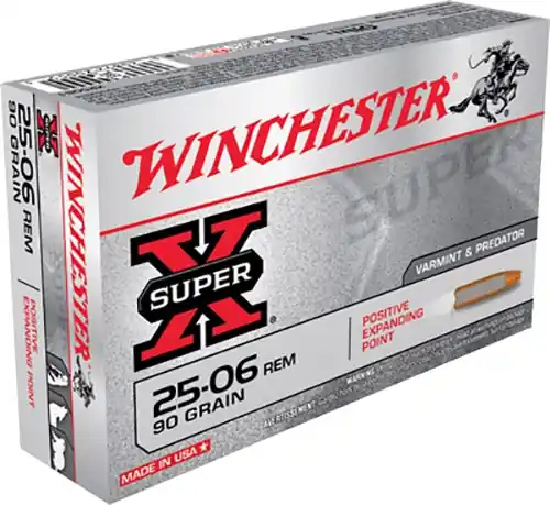 Winchester Super X 25-06 Rem. 90 Gr. Positive Expanding Point 20/Box