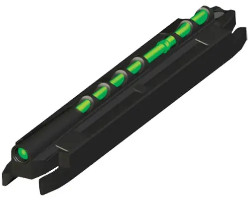 HiViz Magni-Hunter Magnetic Front Sight Green Red LitePipes Black Shotguns with Narrow Vent Ribs
