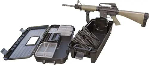 MTM Case-Gard Tactical Range Box Black Polymer 24.60" L x 11.30" x 8.30" H