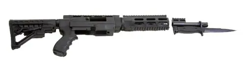 Archangel AR-15 Style Conversion Stock Black Synthetic 6 Position for Ruger 10/22
