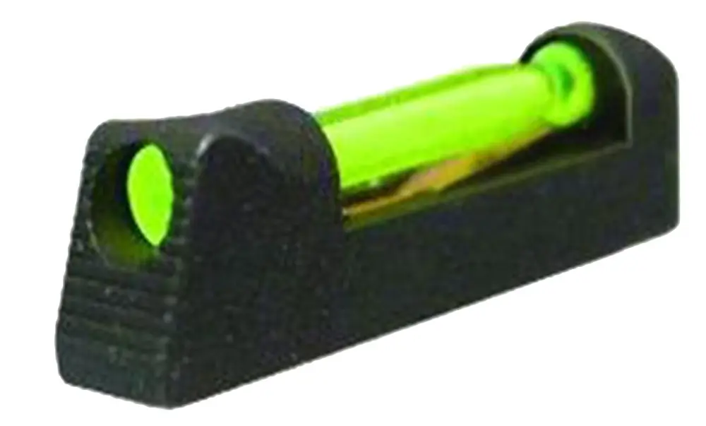 HiViz Interchangeable Front Sight Red Green White Fiber Optic LitePipe Black Frame Walther P22 P22Q