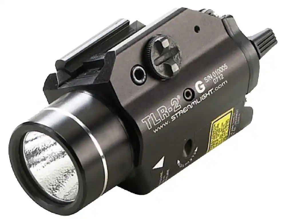 Streamlight TLR-2G Weapon Light w/Laser White LED Light Green Laser Glock Style Rail/Picatinny Mount