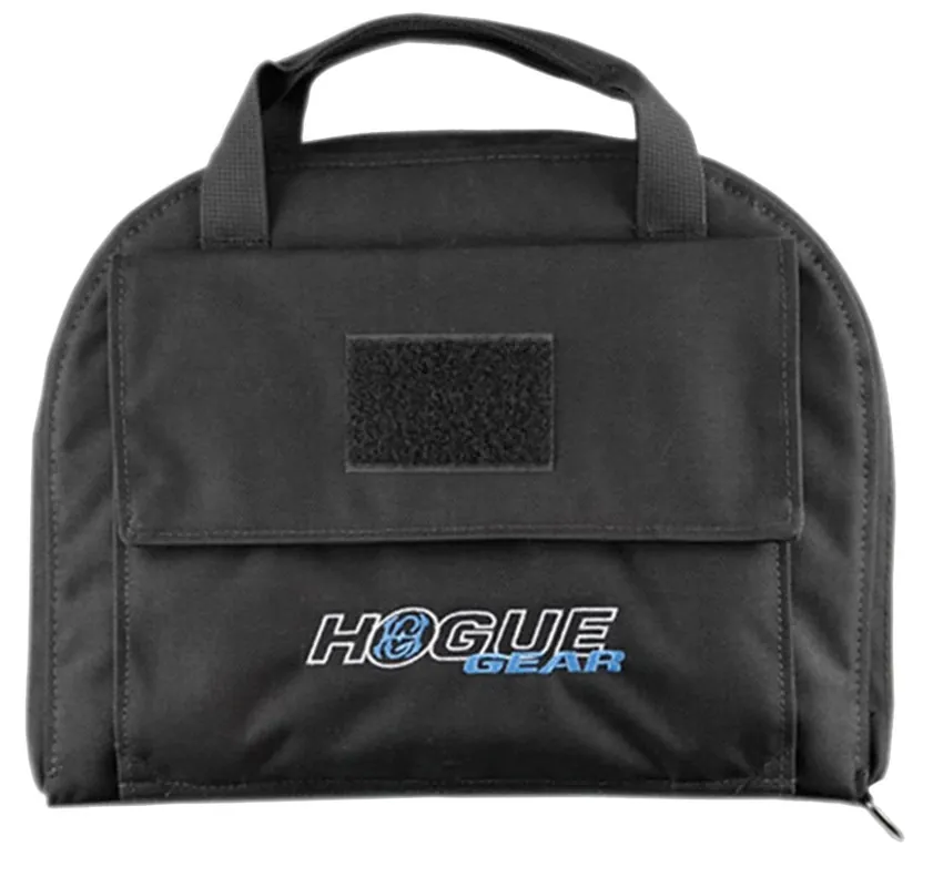 Hogue Pistol Bag Medium Black Nylon with Front Pocket 9 x 12" Interior Dimensions"